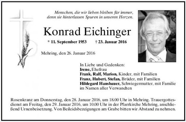 konrad eichinger