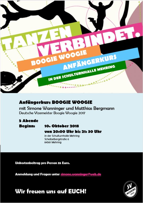 Flyer Boogie Kurs