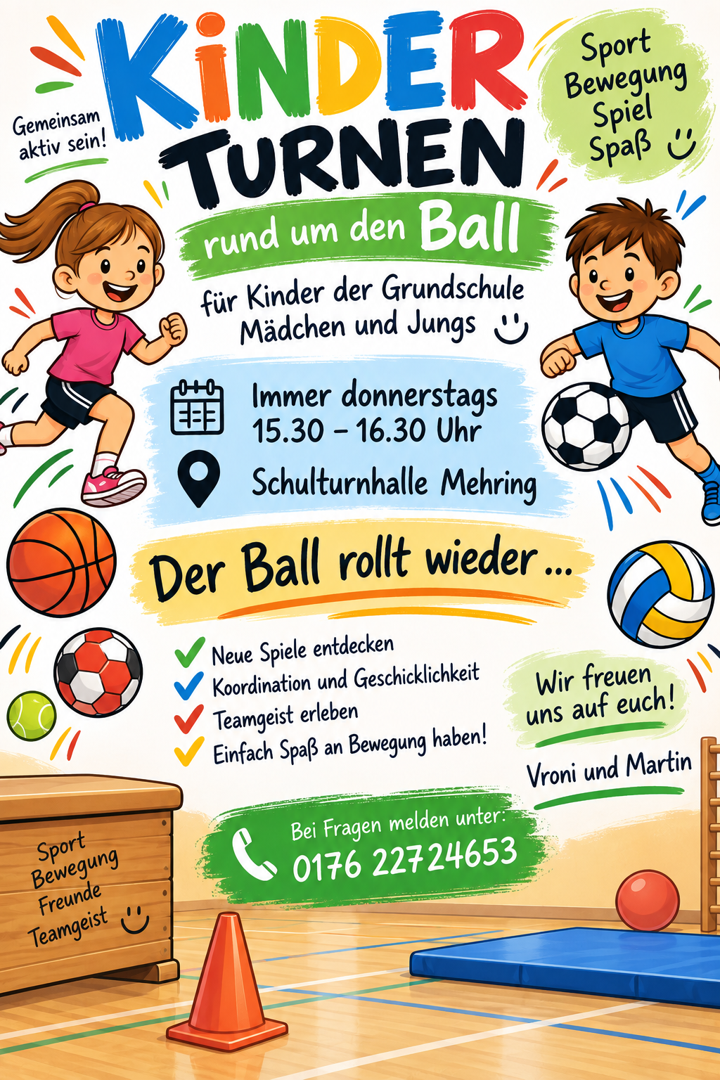 spiel mit dem ball